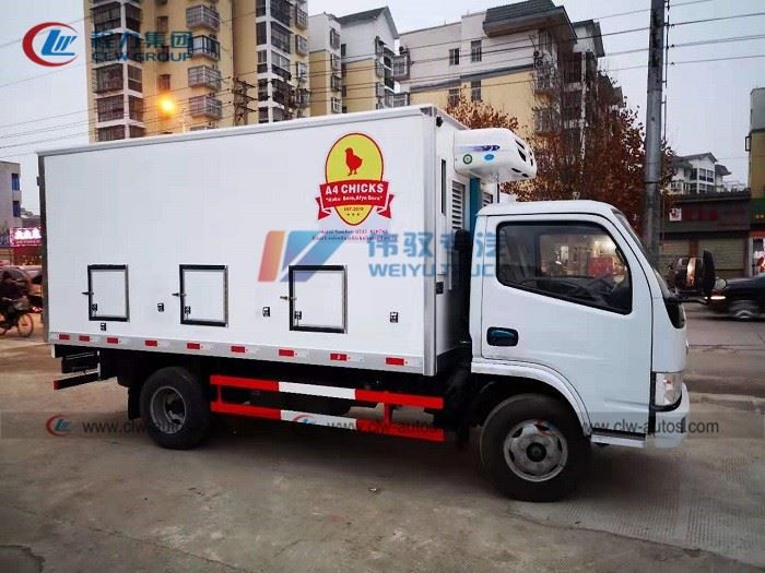 Dongfeng 4.2m Chick Duckling Transport Van Truck