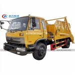Dongfeng 4X2 10m3 Swing Arm Garbage Truck