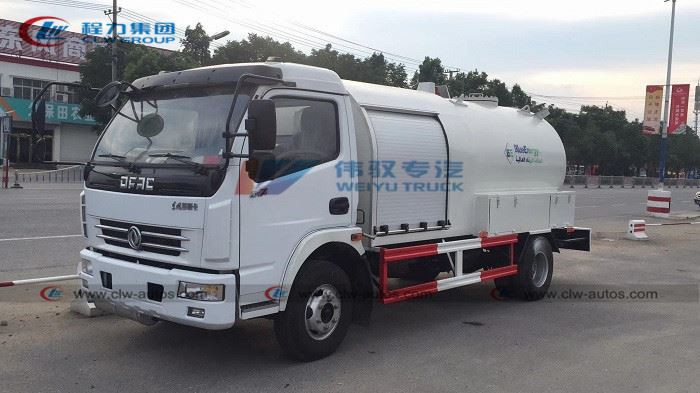 Dongfeng 5000Liters LPG Refueling Mobile Tanker Truck