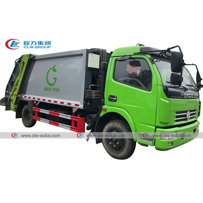 Dongfeng 8cbm 8000Liters Garbage Compactor Truck