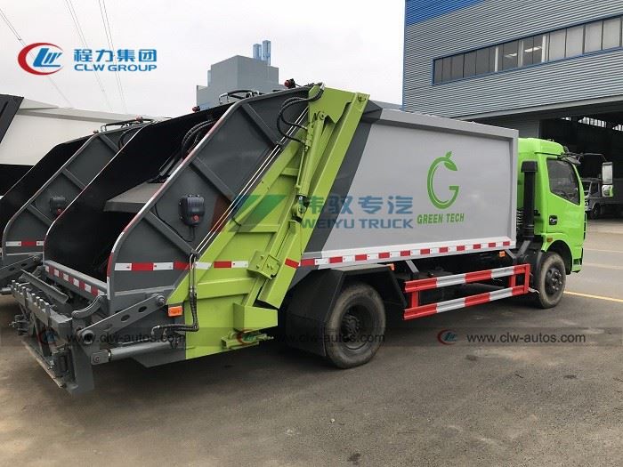 Dongfeng 8cbm 8000Liters Garbage Compactor Truck