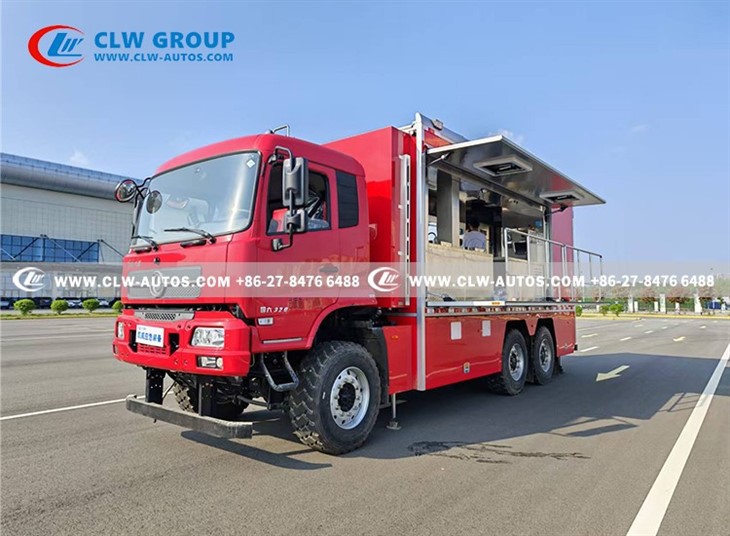Dongfeng 6×6 Mobile Kitchen Truck