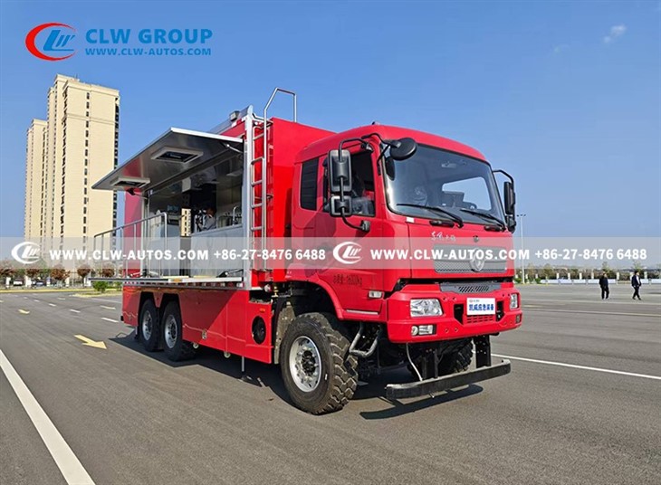 Dongfeng 6×6 Mobile Kitchen Truck
