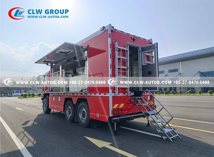 Dongfeng 6×6 Mobile Kitchen Truck