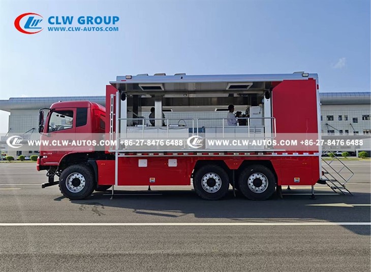 Dongfeng 6×6 Mobile Kitchen Truck