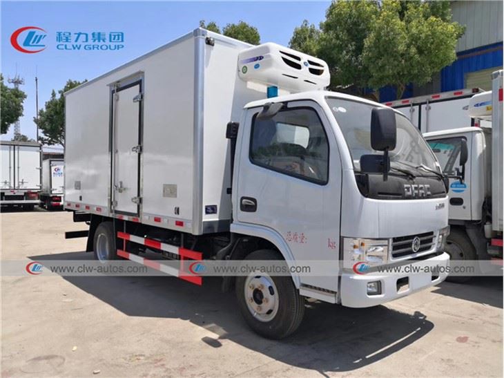 Dongfeng 6-wheel 3Tons 4Tons Freezer Truck