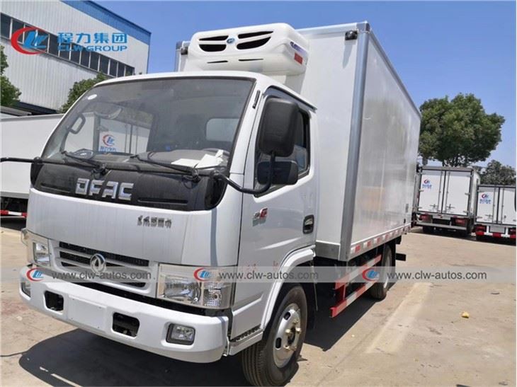 Dongfeng 6-wheel 3Tons 4Tons Freezer Truck