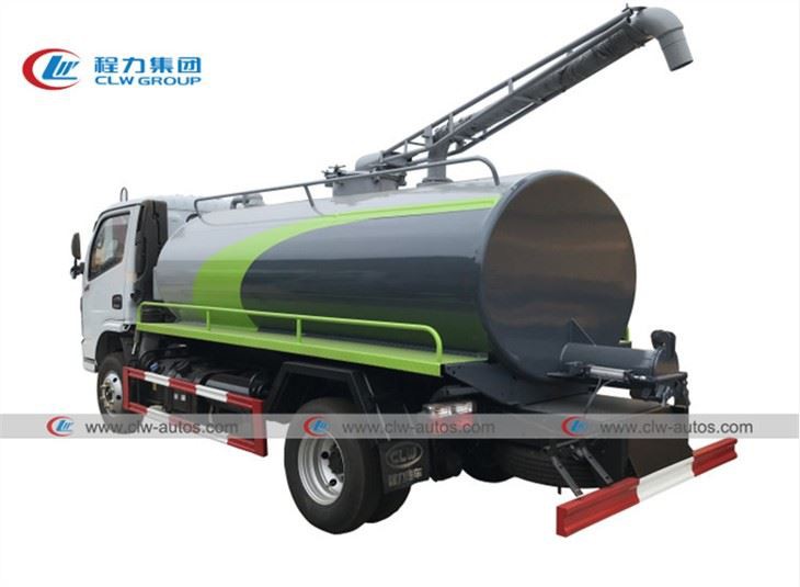Dongfeng 6000Liters 6CBM Fecal Suction Truck
