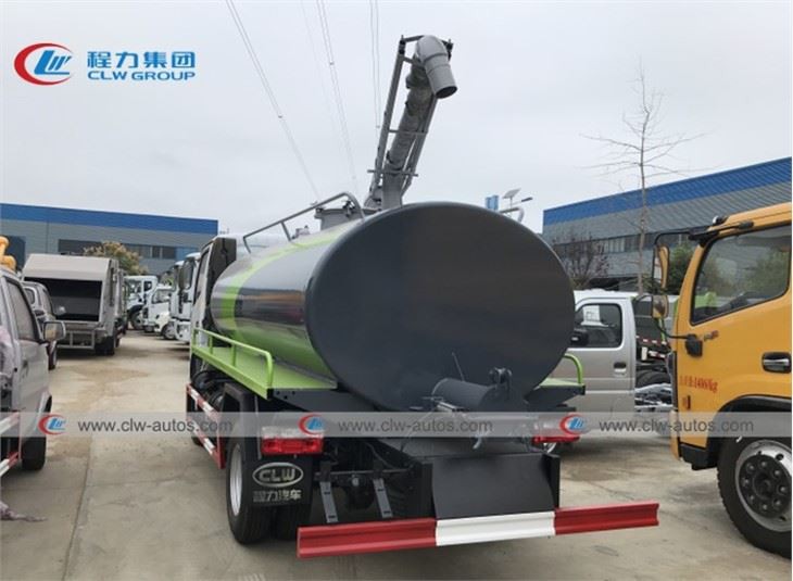 Dongfeng 6000Liters 6CBM Fecal Suction Truck