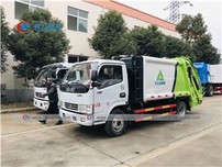 Dongfeng 6cbm Compressed Garbage Truck