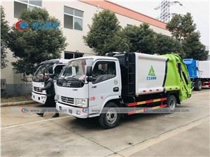 Dongfeng 6cbm Compressed Garbage Truck