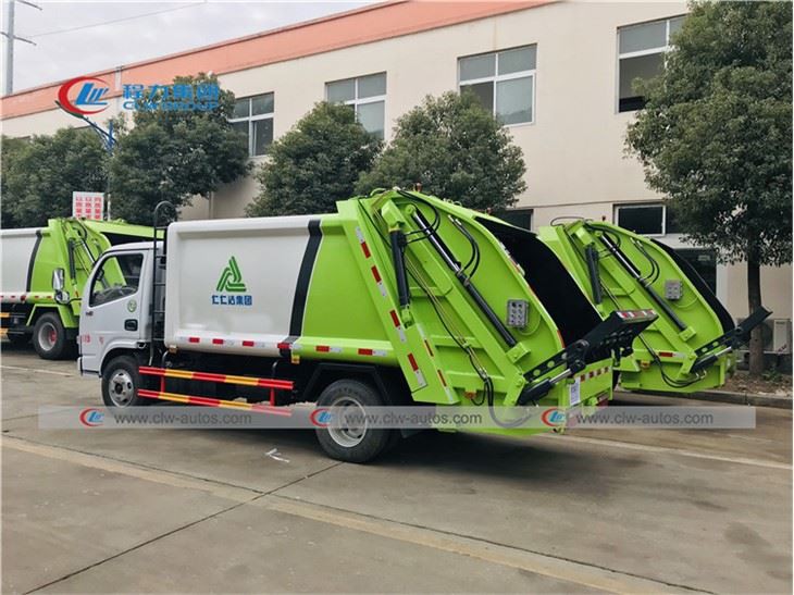 Dongfeng 6cbm Compressed Garbage Truck