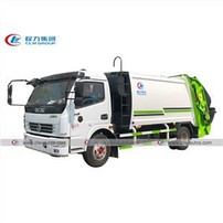 Dongfeng 8m3 Rear Loader Garbage Truck