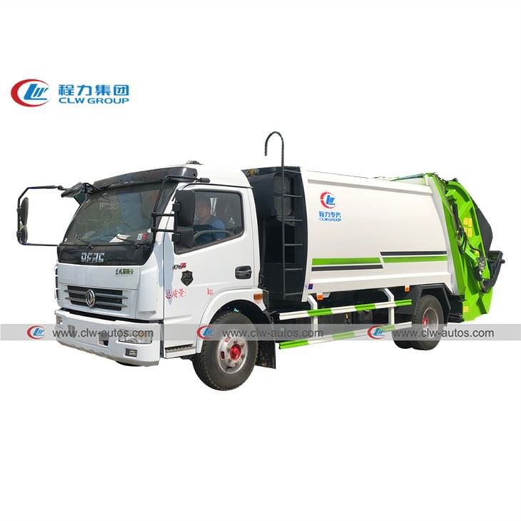 Dongfeng 8m3 Rear Loader Garbage Truck