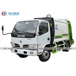 Dongfeng 6m3 Rear Loader Garbage Truck