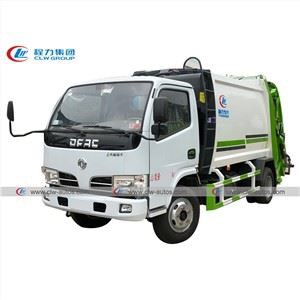 Dongfeng 6m3 Rear Loader Garbage Truck