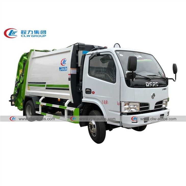 Dongfeng 6m3 Rear Loader Garbage Truck