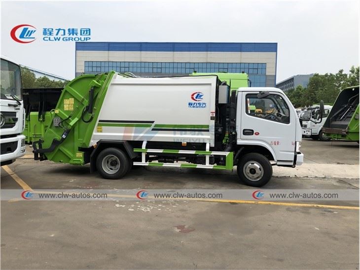 Dongfeng 6m3 Rear Loader Garbage Truck