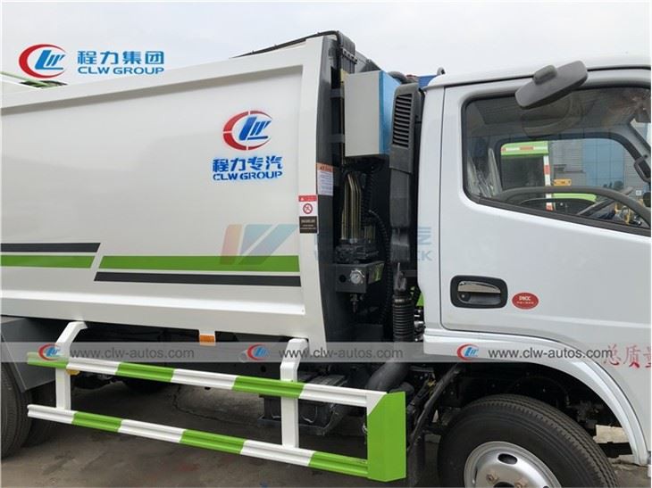 Dongfeng 6m3 Rear Loader Garbage Truck