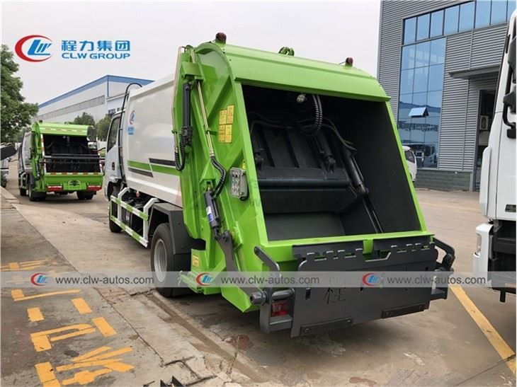 Dongfeng 6m3 Rear Loader Garbage Truck