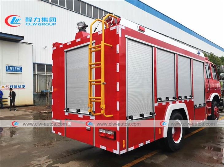 Dongfeng 6Tons 6000Liters Water Tanker Fire Fighting Truck