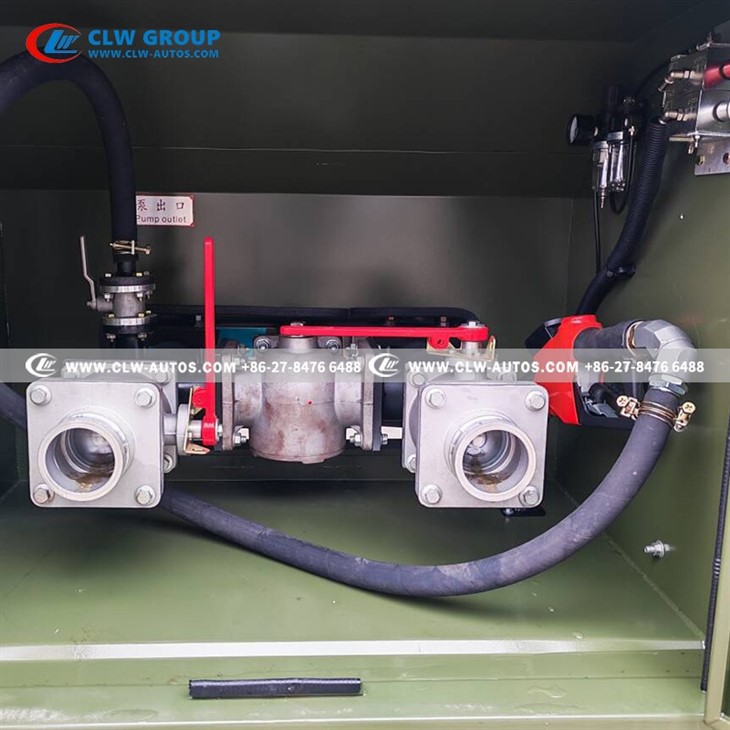 Dongfeng 6x6 15m3 Fuel Tanker Truck