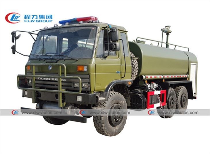Dongfeng 6x6 AWD Off Road Watering Tank Lorry