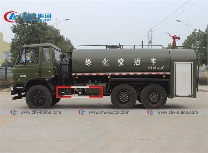 Dongfeng 6x6 AWD Off Road Watering Tank Lorry