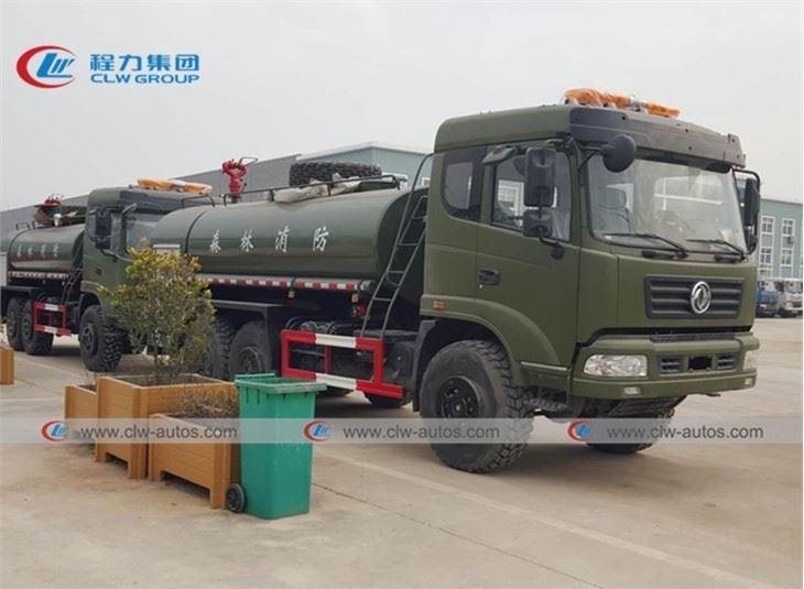 Dongfeng 6x6 AWD Off Road Watering Tank Lorry