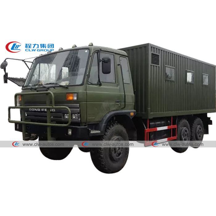 Dongfeng 6x6 Military Transport Van Truck