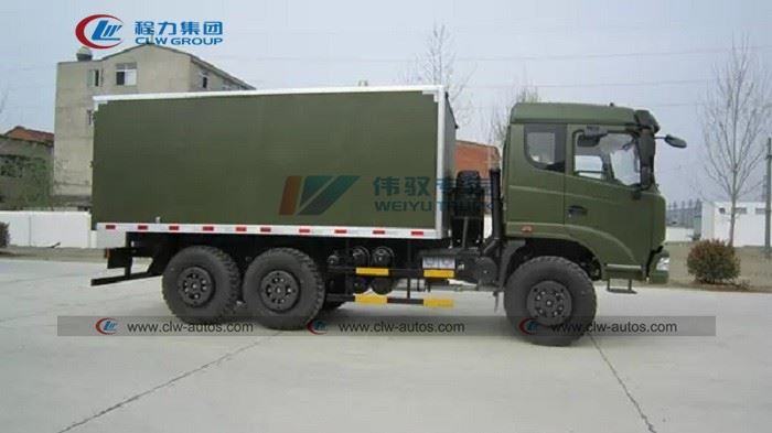 Dongfeng 6x6 Military Transport Van Truck