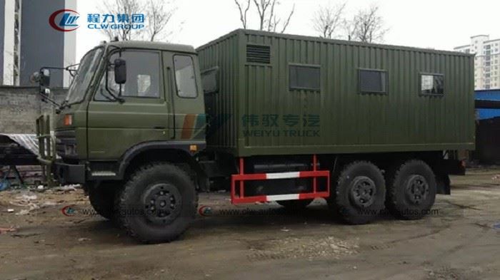 Dongfeng 6x6 Military Transport Van Truck