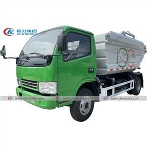 Dongfeng 7cbm 7000Liter Sealed Dump Garbage Truck