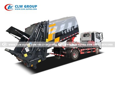 6.Dongfeng 4x2 Hook Arm Garbage Truck