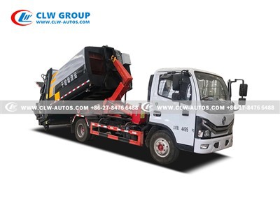 Dongfeng 7m3 Hook Arm Garbage Truck