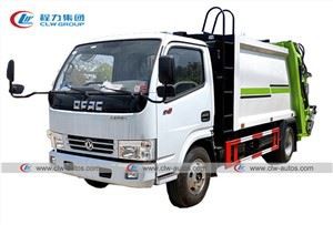 Dongfeng 8CBM 5tons Compressed Garbage Truck