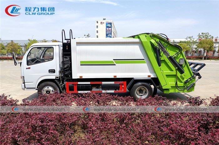 Dongfeng 8CBM 5tons Compressed Garbage Truck