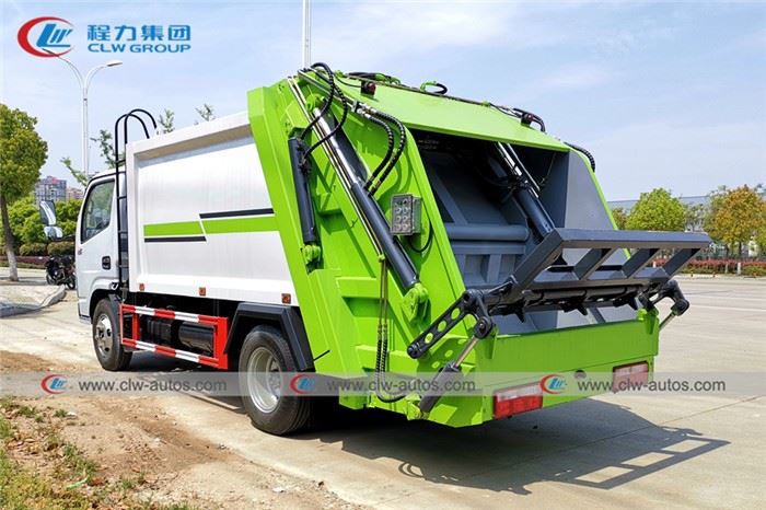 Dongfeng 8CBM 5tons Compressed Garbage Truck