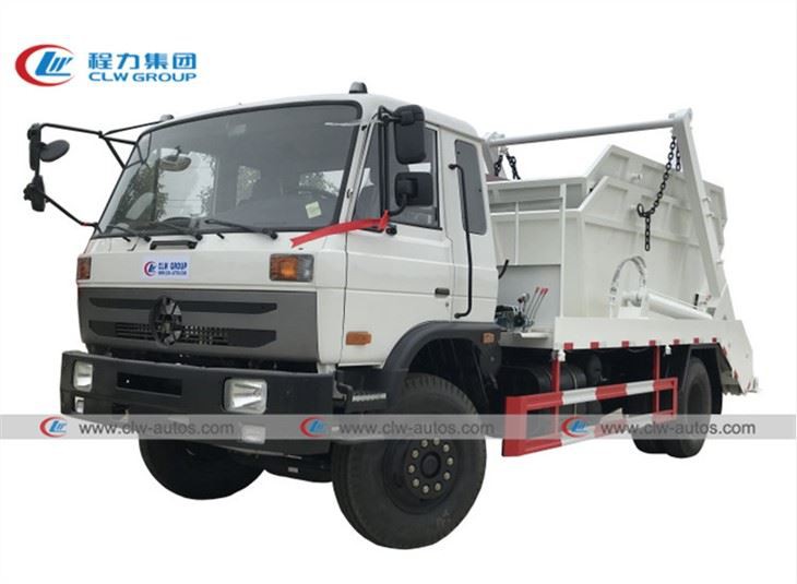 Dongfeng 8CBM Skip Loader Swing Arm Garbage Truck