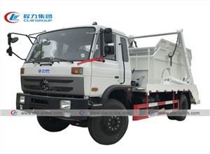 Dongfeng 8CBM Skip Loader Swing Arm Garbage Truck
