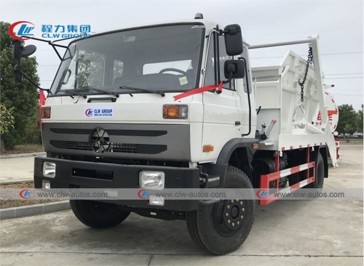 Dongfeng 8CBM Skip Loader Swing Arm Garbage Truck