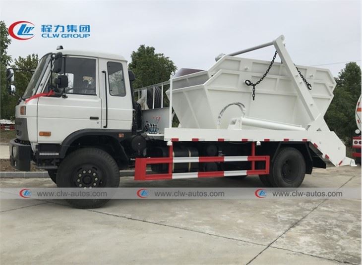Dongfeng 8CBM Skip Loader Swing Arm Garbage Truck
