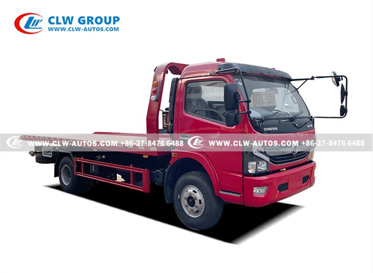 DONGFENG CAPTAIN 5 Tons Flatbed Rollback Wrecker Truck