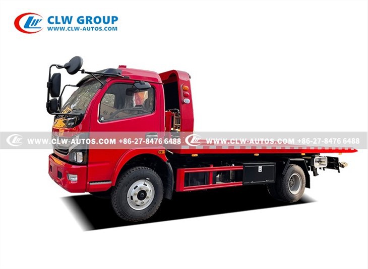 DONGFENG CAPTAIN 5 Tons Flatbed Rollback Wrecker Truck