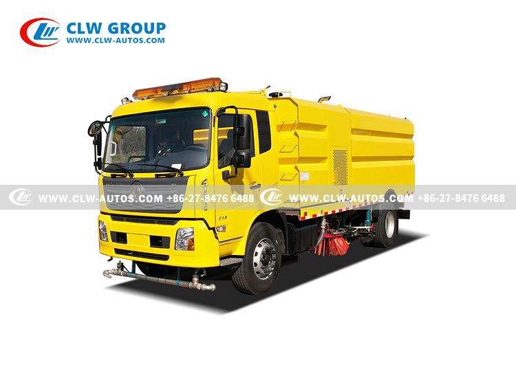 Dongfeng City Road Sweeper Washing Truck