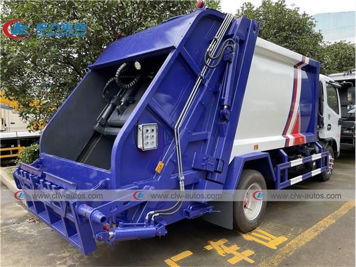 Dongfeng Duolica 4X2 6000liters 4tons Garbage Compactor Truck