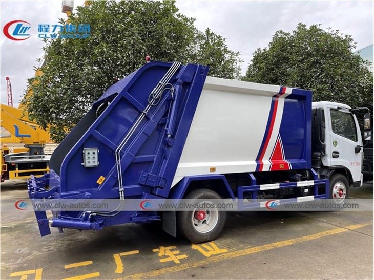 Dongfeng Duolica 4X2 6000liters 4tons Garbage Compactor Truck