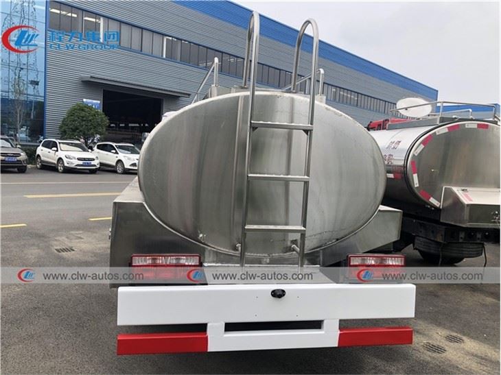 Dongfeng Duolika 4000Liters Stainless Steel Tank Milk Delivery Truck