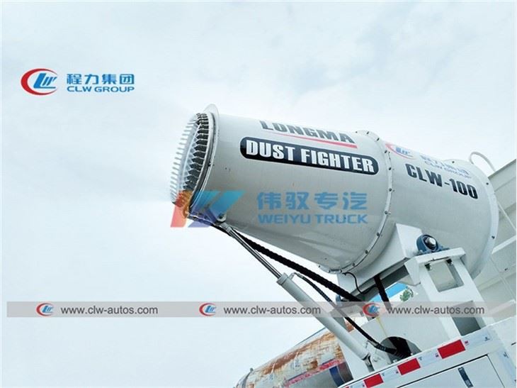 Dongfeng Dust Depression Fog Sraying Truck With Water Sprinkler