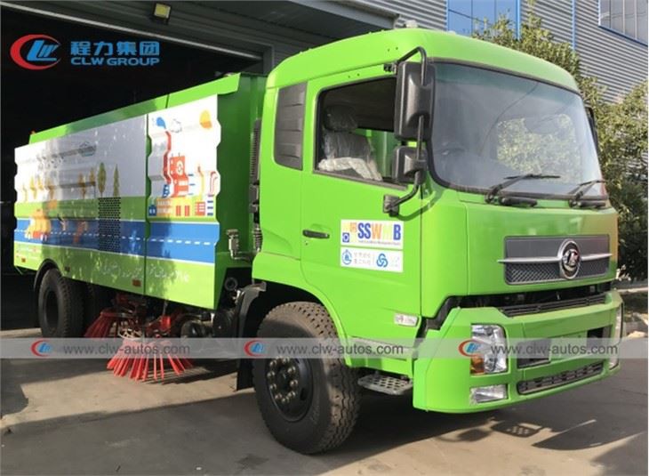 Dongfeng High Pressure Vacuum Road Sweeper Truck
